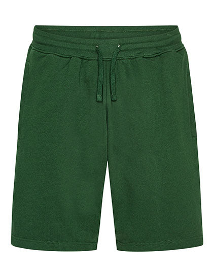 Tiger Cotton by Neutral Sweatshorts NET64111 in Bottle Green