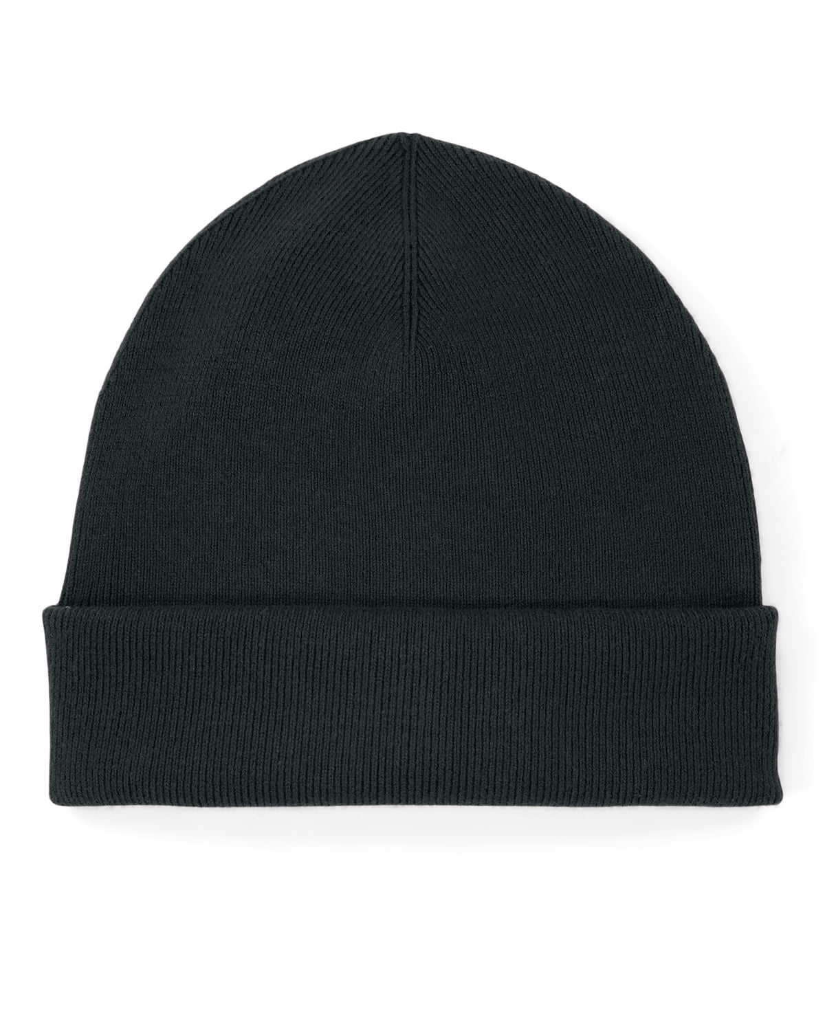 Stanley/Stella Rib Beanie 2.0 in Black – bedruckbar und bestickbar