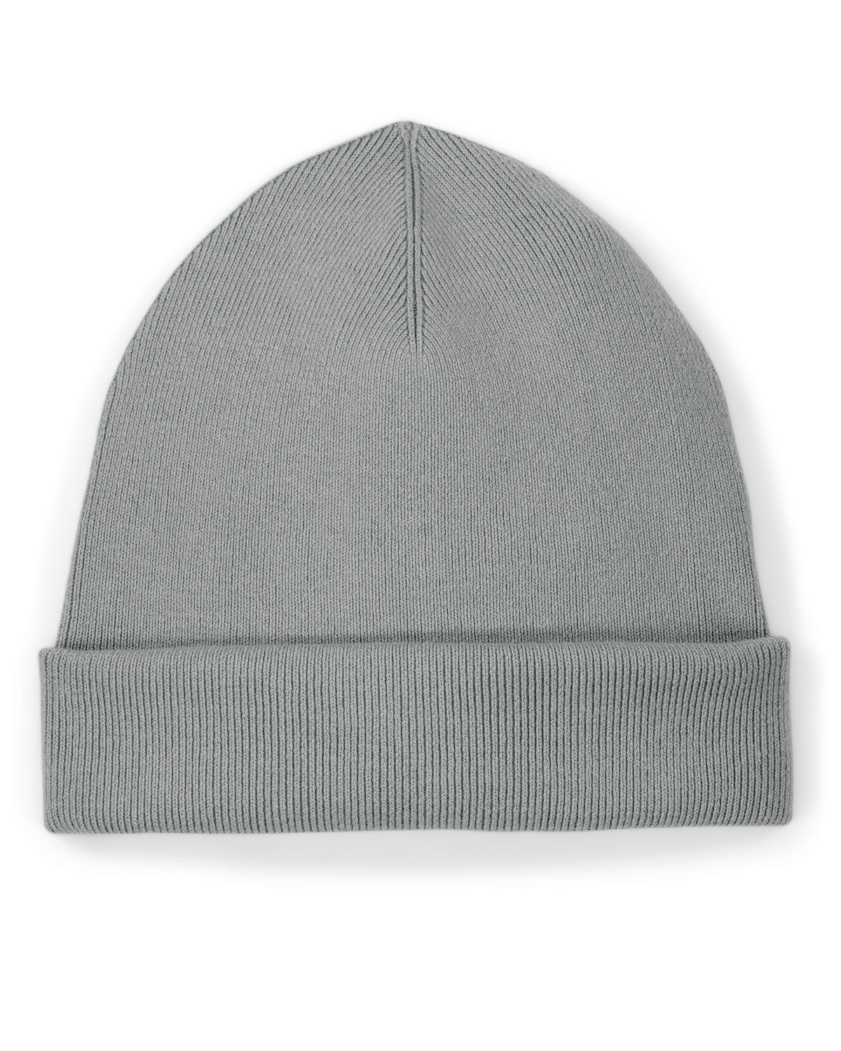 Stanley/Stella Rib Beanie 2.0 in Misty Grey – bedruckbar und bestickbar