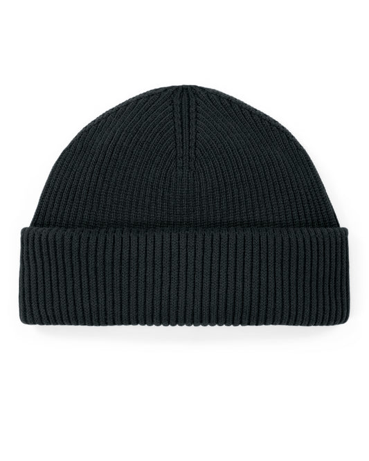 Stanley/Stella Fisherman Beanie 2.0 in Black – bedruckbar und bestickbar