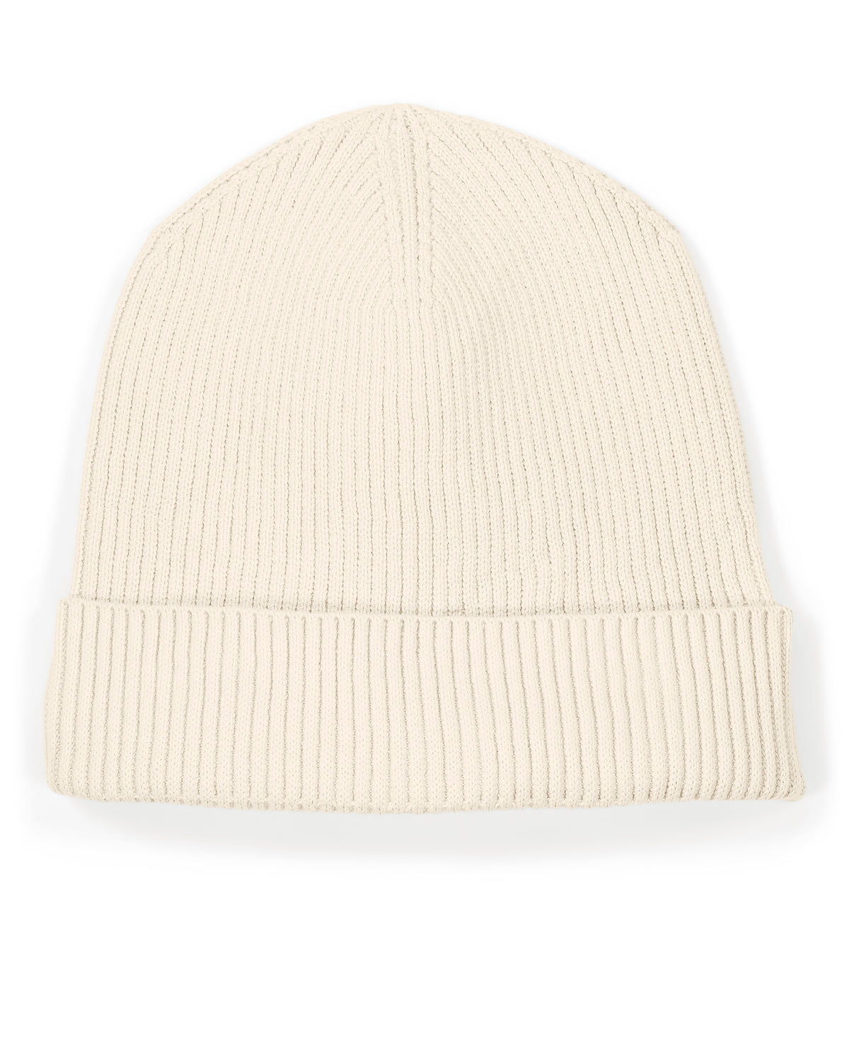 Stanley/Stella Fisherman Beanie 2.0 in Natural – bedruckbar und bestickbar