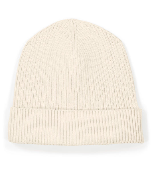 Stanley/Stella Fisherman Beanie 2.0 in Natural – bedruckbar und bestickbar