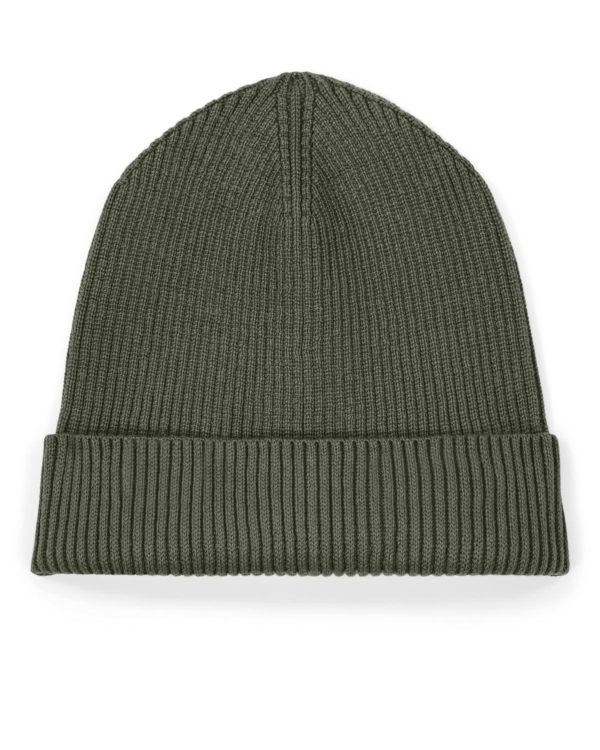 Stanley/Stella Fisherman Beanie 2.0 in Khaki – bedruckbar und bestickbar
