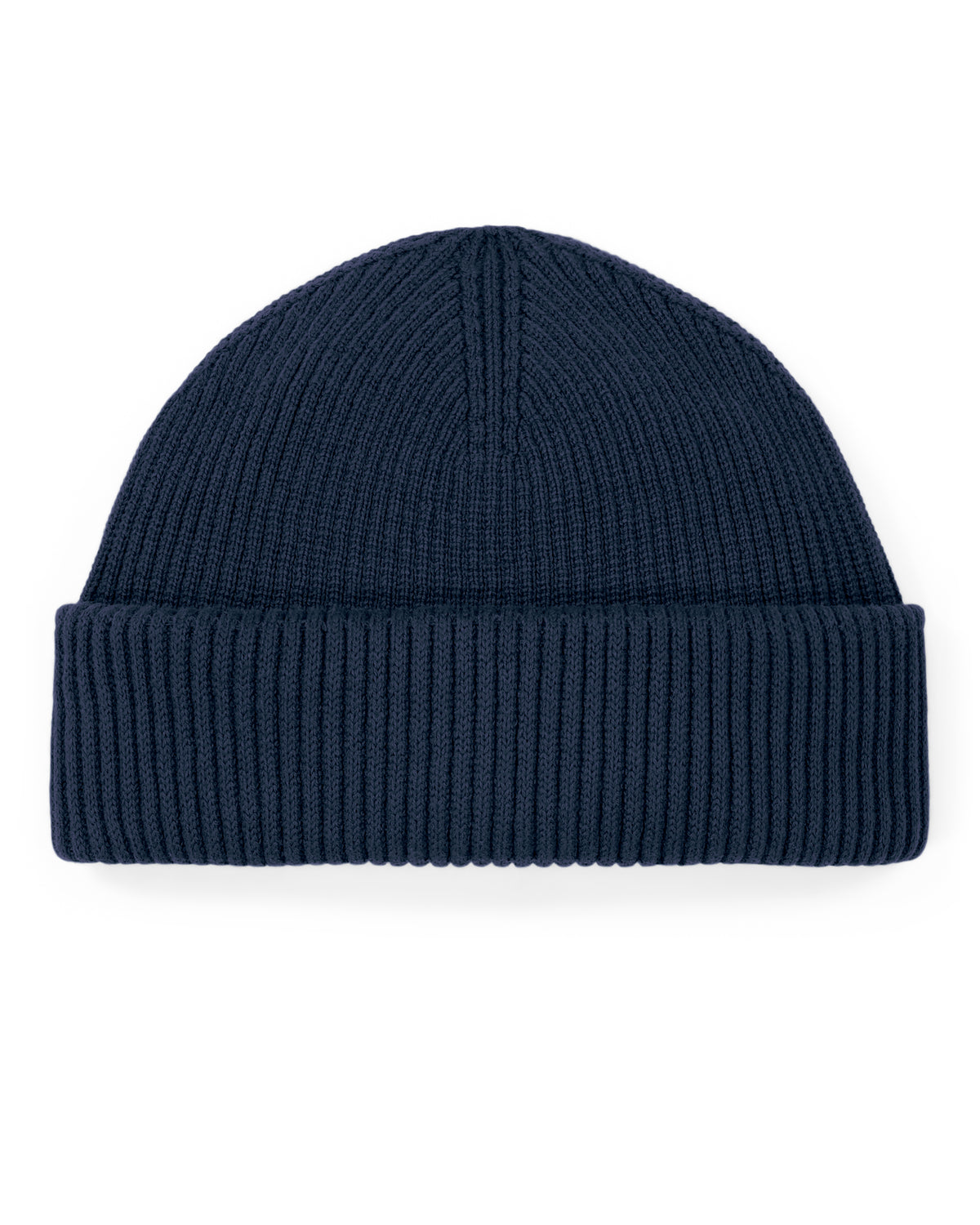 Stanley/Stella Fisherman Beanie 2.0 in French Navy – bedruckbar und bestickbar