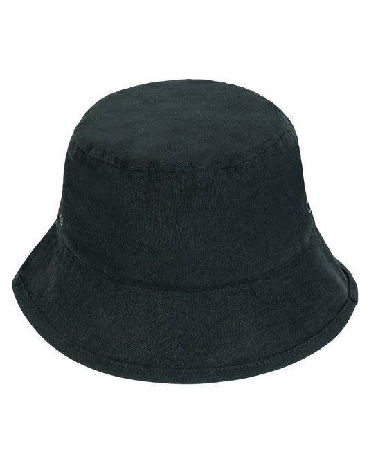 Stanley/Stella Bucket Hat in Black – bedruckbar und bestickbar