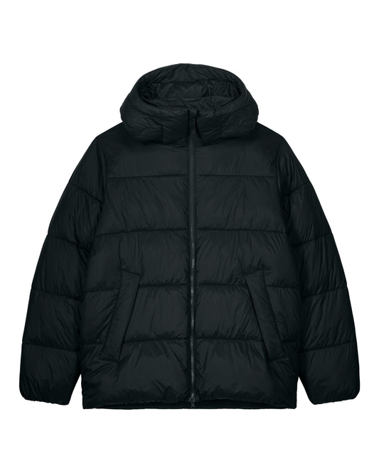 Stanley/Stella Puffer 2.0 in Black – bedruckbar und bestickbar