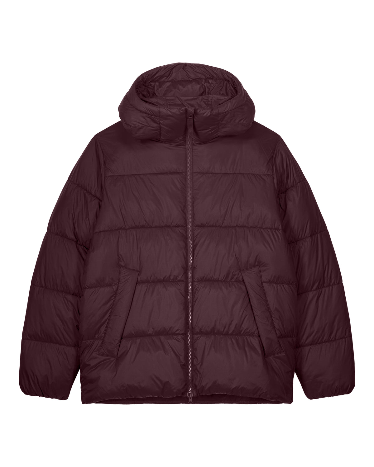 Stanley/Stella Puffer 2.0 in Red Brown – bedruckbar und bestickbar