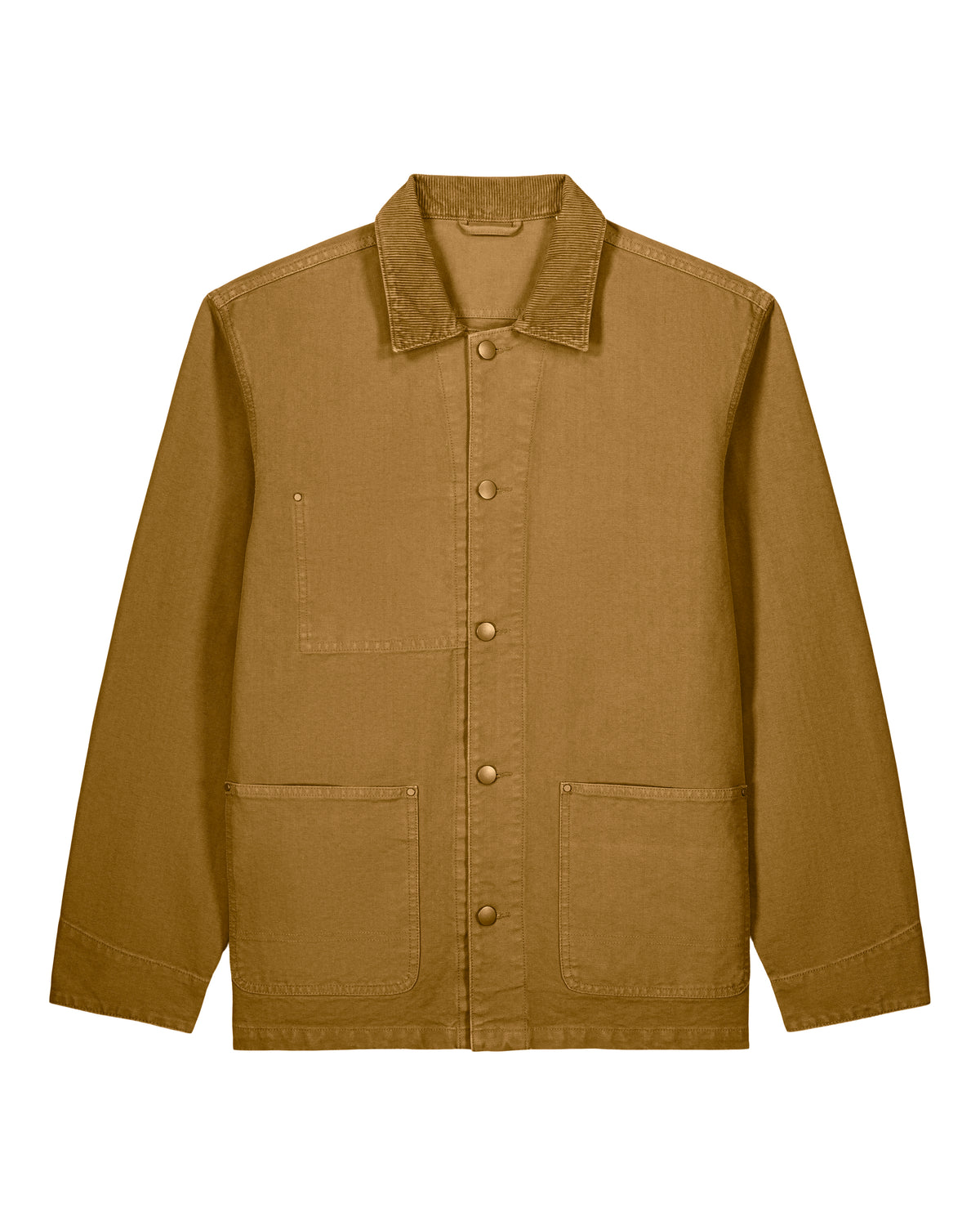 Stanley/Stella Chore Jacket in G.Dyed Bronze – bedruckbar und bestickbar