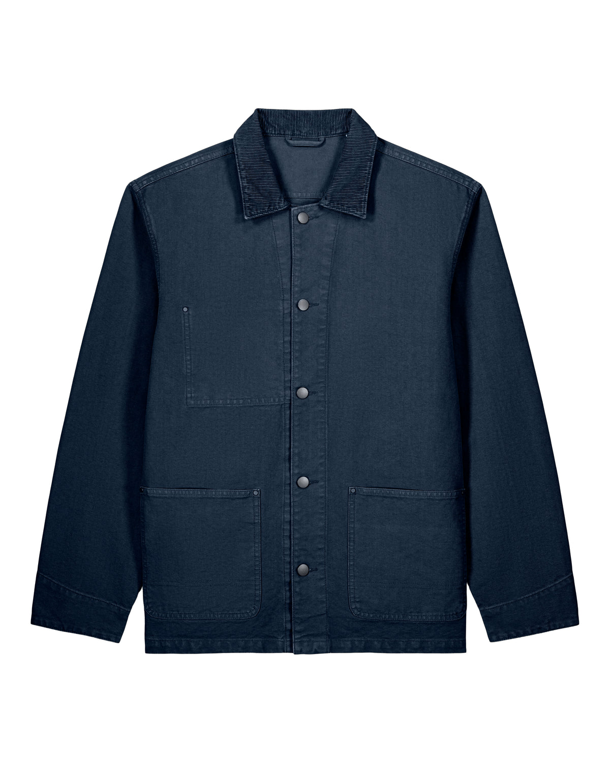 Stanley/Stella Chore Jacket in G.Dyed Navy – bedruckbar und bestickbar