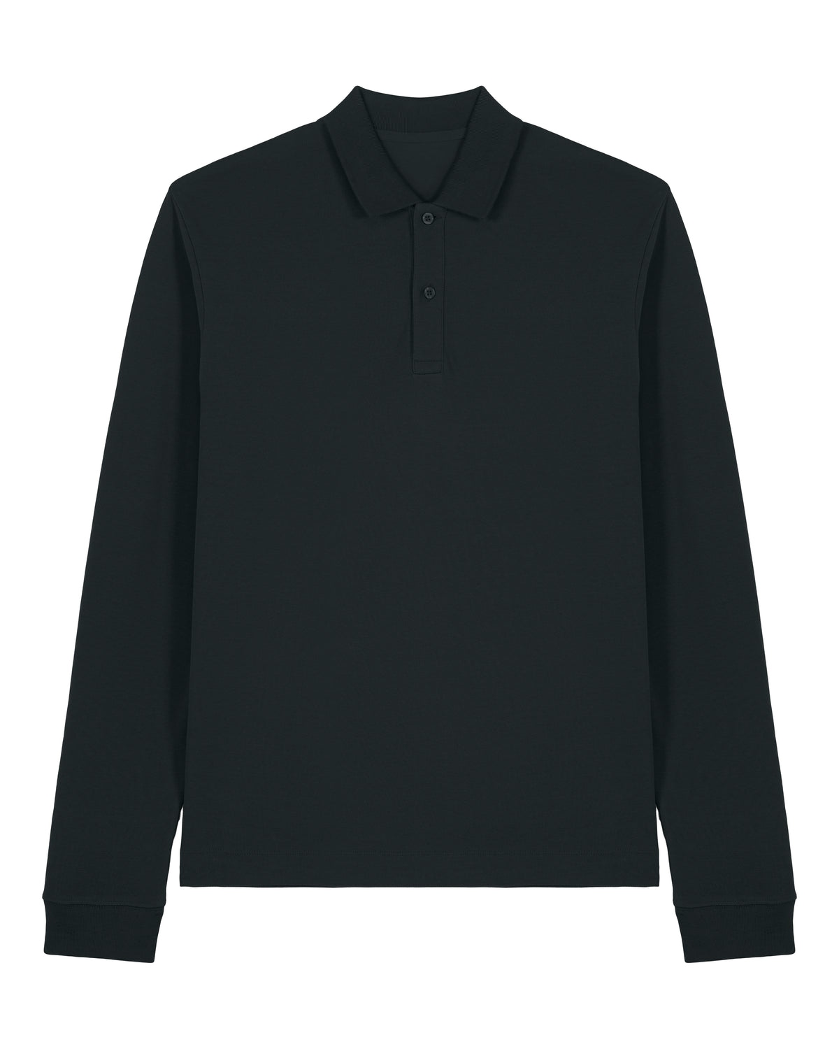 Stanley/Stella Prepster 2.0 Long Sleeve in Black – bedruckbar und bestickbar