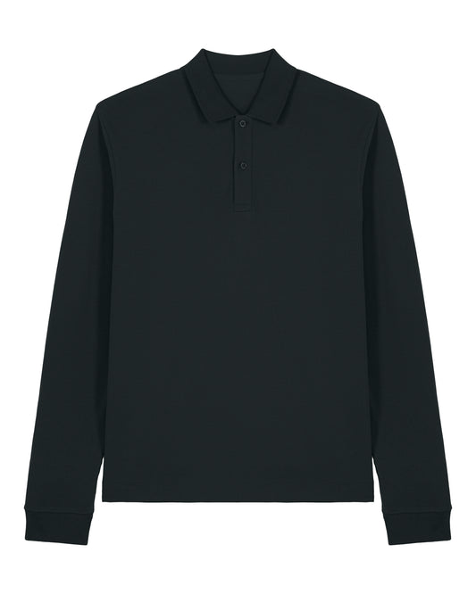 Stanley/Stella Prepster 2.0 Long Sleeve in Black – bedruckbar und bestickbar