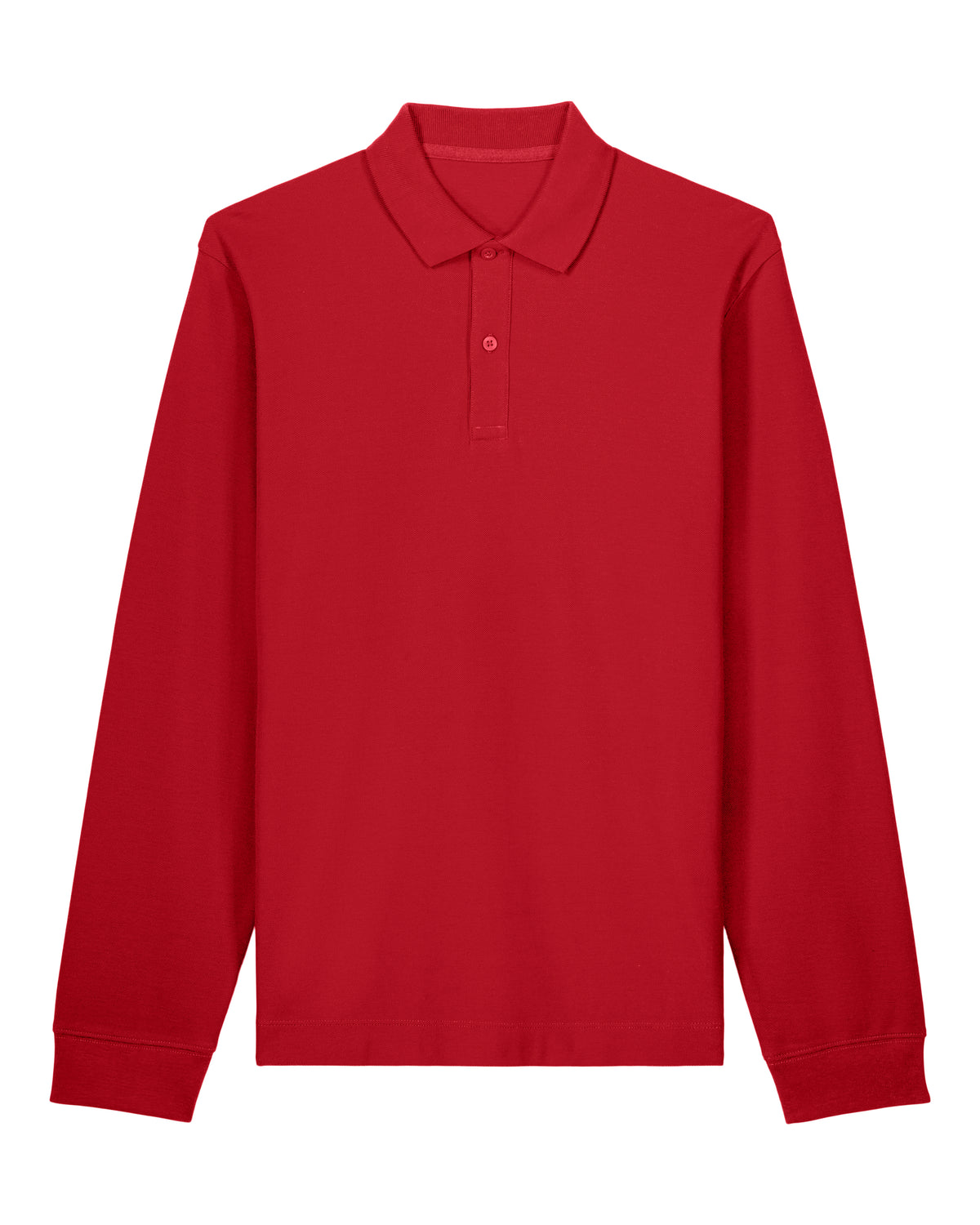 Stanley/Stella Prepster 2.0 Long Sleeve in Passionate Red – bedruckbar und bestickbar