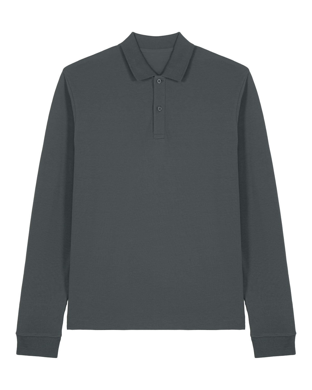 Stanley/Stella Prepster 2.0 Long Sleeve in Anthracite – bedruckbar und bestickbar
