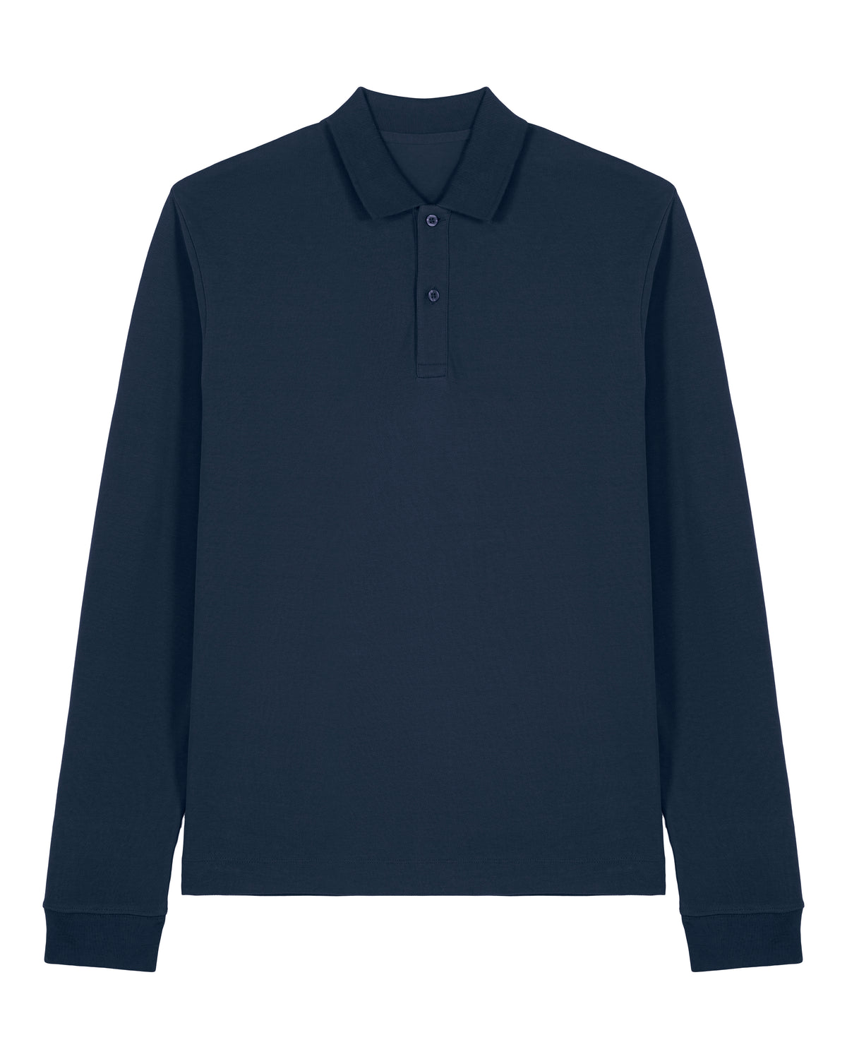 Stanley/Stella Prepster 2.0 Long Sleeve in French Navy – bedruckbar und bestickbar