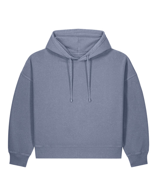Stanley/Stella Stella Nora Vintage in G. Dyed Blue Grey – bedruckbar und bestickbar