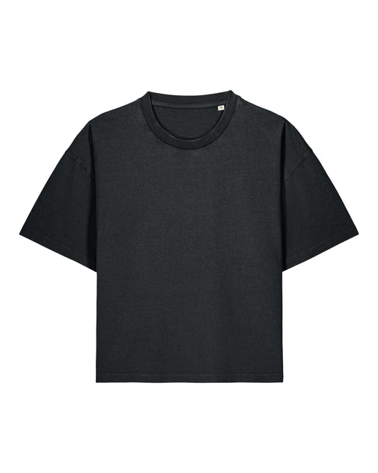 Stanley/Stella Stella Nova Vintage in G. Dyed Black Rock – bedruckbar und bestickbar