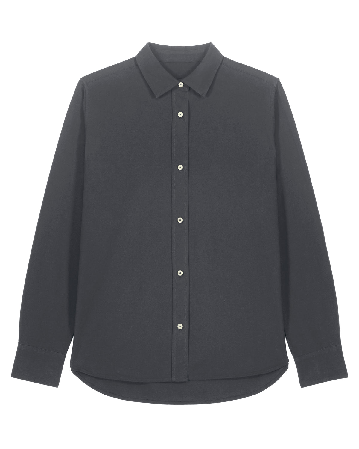 Stanley/Stella Stella Oxford Shirt in Anthracite – bedruckbar und bestickbar