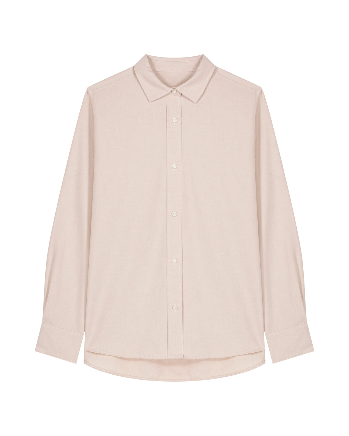 Stanley/Stella Stella Oxford Shirt in Beige Oxford – bedruckbar und bestickbar
