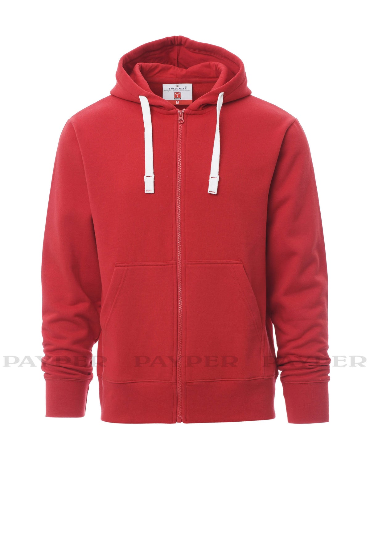 Zipp Sweatshirt mit Reissverschluss Portland von Payper – Produkt- und Farbansicht für Textildruck und Stickerei