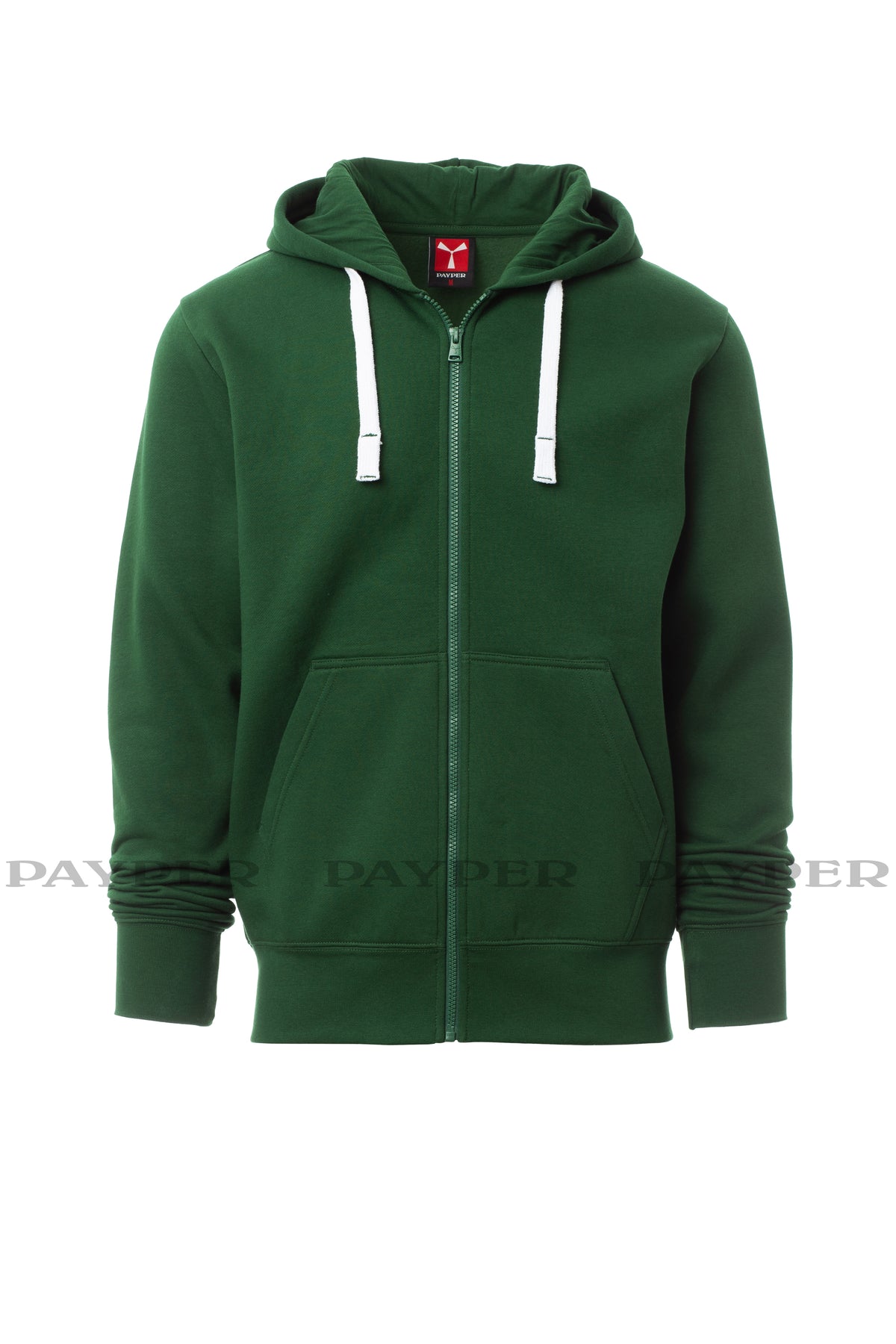Zipp Sweatshirt mit Reissverschluss Portland von Payper – Produkt- und Farbansicht für Textildruck und Stickerei