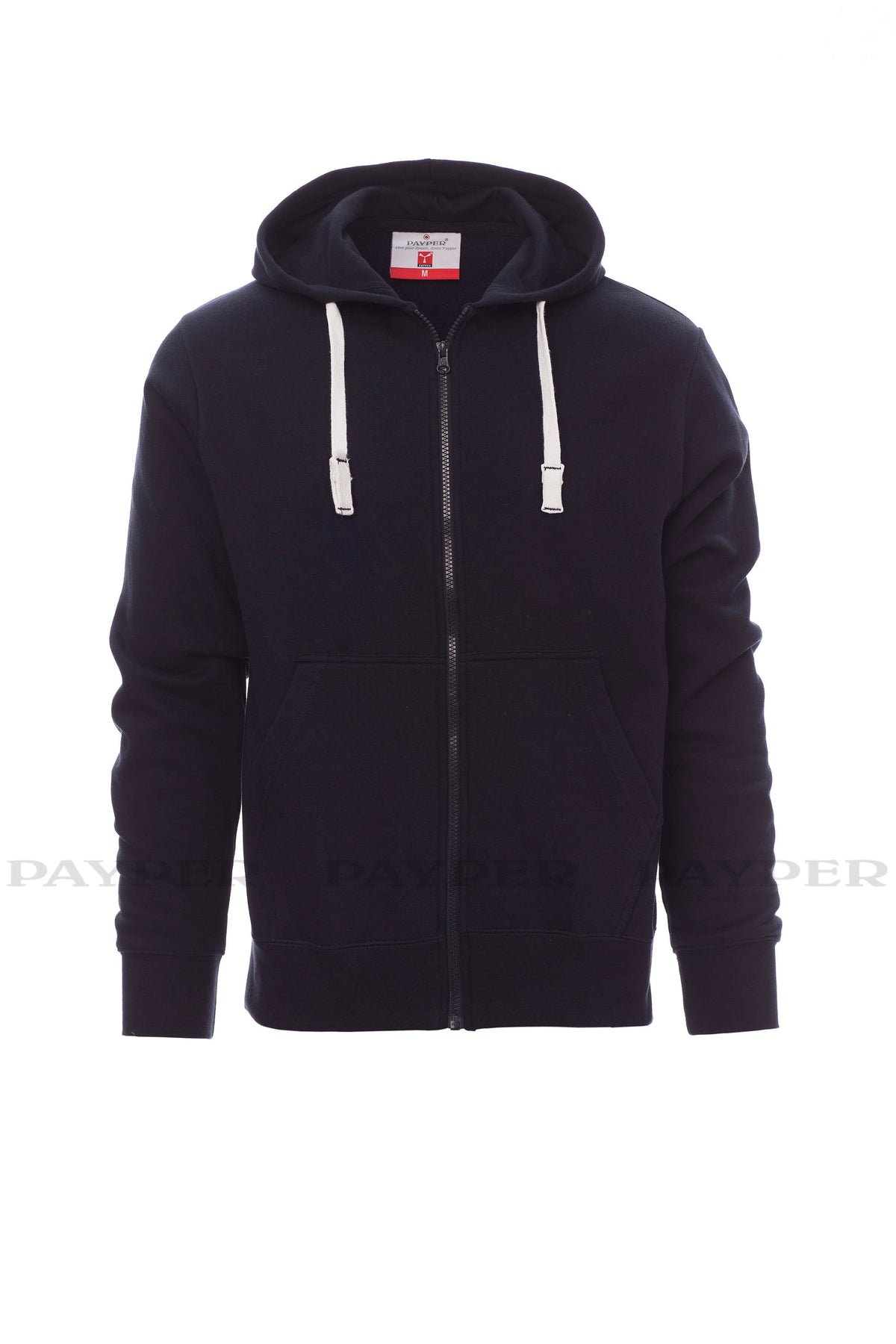 Zipp Sweatshirt mit Reissverschluss Portland von Payper – Produkt- und Farbansicht für Textildruck und Stickerei