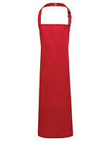 Premier Workwear Kinderschürze Colours in Red – mit Firmenlogo individualisierbar