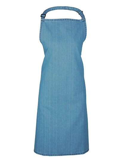 Premier Workwear Colours Collection Bib Apron PW150 in Blue Denim (ca. Pantone 2166C)