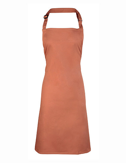 Premier Workwear Colours Collection Bib Apron PW150 in Chestnut (ca. Pantone 7525C)