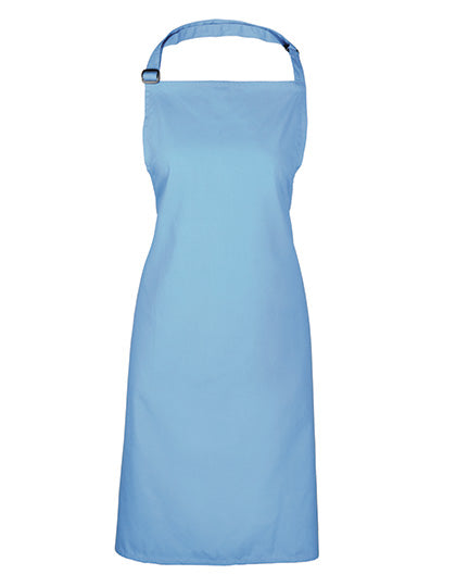 Premier Workwear Colours Collection Bib Apron PW150 in Cornflower (ca. Pantone 279C)