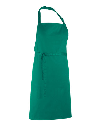 Premier Workwear Colours Collection Bib Apron PW150 in Emerald (ca. Pantone 341C)