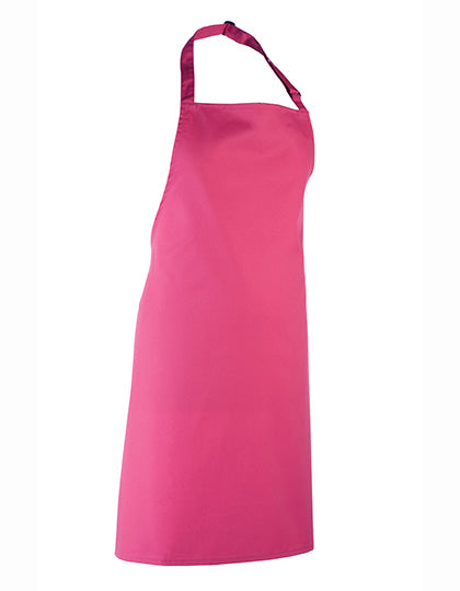 Premier Workwear Colours Collection Bib Apron PW150 in Hot Pink (ca. Pantone 214C)