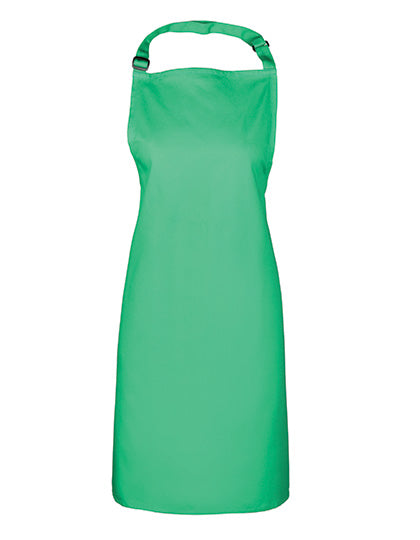 Premier Workwear Colours Collection Bib Apron PW150 in Kelly Green (ca. Pantone 355C)