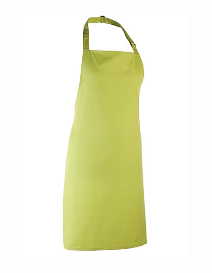Premier Workwear Colours Collection Bib Apron PW150 in Lime (ca. Pantone 382C)