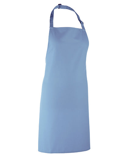 Premier Workwear Colours Collection Bib Apron PW150 in Midblue (ca. Pantone 2718)
