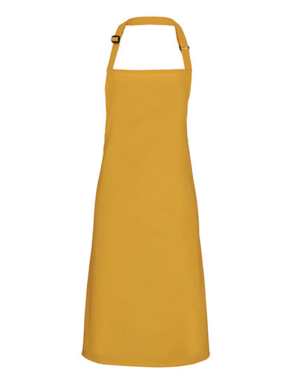 Premier Workwear Colours Collection Bib Apron PW150 in Mustard (ca. Pantone 7405C)