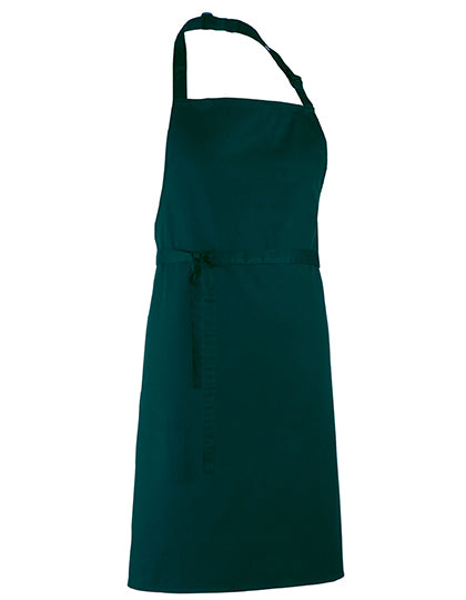 Premier Workwear Colours Collection Bib Apron PW150 in Peacock (ca. Pantone 7477C)