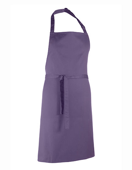 Premier Workwear Colours Collection Bib Apron PW150 in Purple (ca. Pantone 269C)