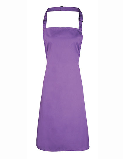 Premier Workwear Colours Collection Bib Apron PW150 in Rich Violet (ca. Pantone 2587C)
