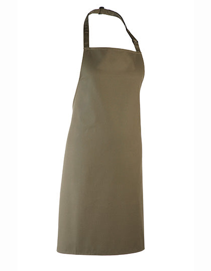 Premier Workwear Colours Collection Bib Apron PW150 in Sage (ca. Pantone 5497C)