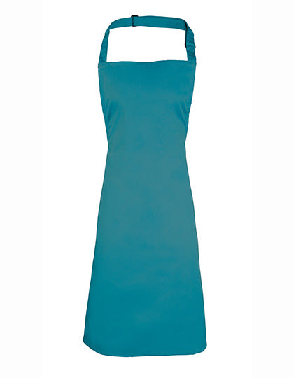 Premier Workwear Colours Collection Bib Apron PW150 in Teal (ca. Pantone 3155C)