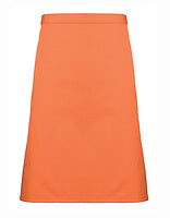 Premier Workwear Mittellange Bistroschürze Colours in Terracotta (ca. Pantone 159C) – mit Firmenlogo individualisierbar