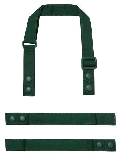 Premier Workwear Colours Swap & Pop Apron - Strap PW191 in Bottle Green (ca. Pantone 7484C)