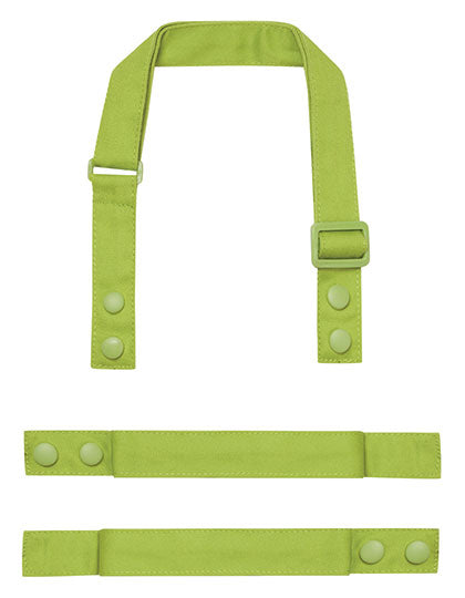 Premier Workwear Colours Swap & Pop Apron - Strap PW191 in Lime (ca. Pantone 2304C)