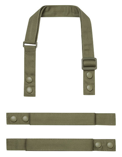 Premier Workwear Colours Swap & Pop Apron - Strap PW191 in Olive (ca. Pantone 7763C)
