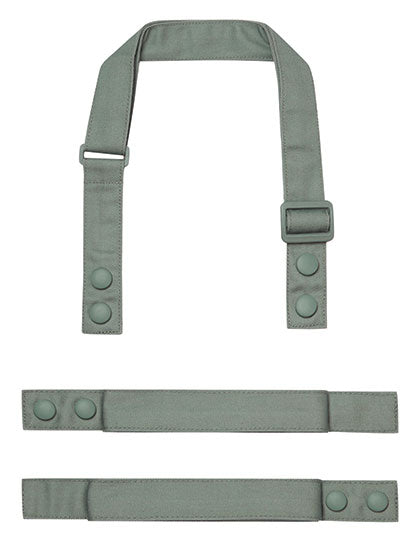 Premier Workwear Colours Swap & Pop Apron - Strap PW191 in Sage (ca. Pantone 5497C)