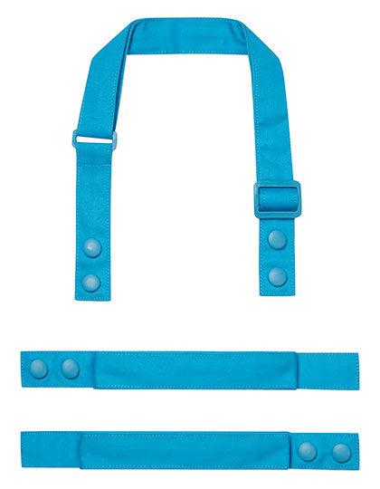 Premier Workwear Colours Swap & Pop Apron - Strap PW191 in Turquoise (ca. Pantone 7703C)