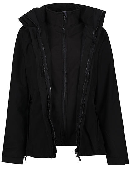Regatta Professional Women´s Jacket - Kingsley 3in1 in Black – mit Firmenlogo individualisierbar