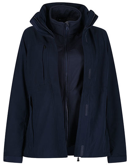 Regatta Professional Women´s Jacket - Kingsley 3in1 in Navy – mit Firmenlogo individualisierbar