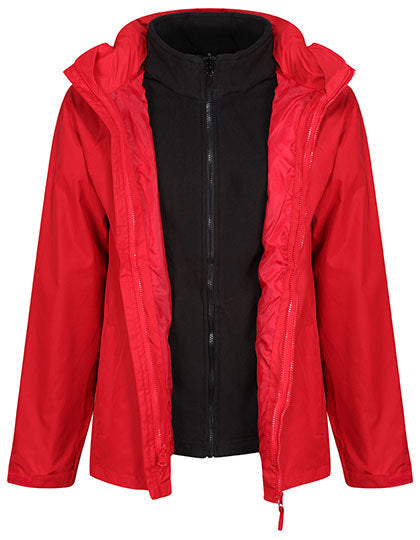 Regatta Professional Classic 3-in-1 Jacket in Classic Red/Black – mit Firmenlogo individualisierbar