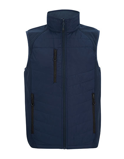 Regatta Professional Pro Universal Bodywarmer in Navy/Ash (Heather) – mit Firmenlogo individualisierbar